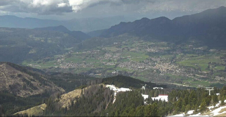 Webcam Альпе-Чермис  - Val di Fiemme