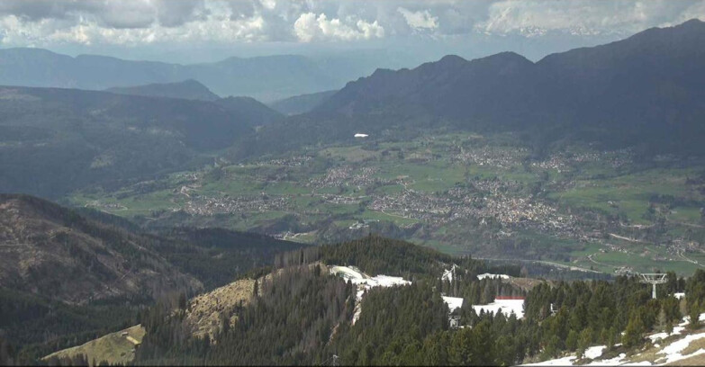 Webcam Альпе-Чермис  - Val di Fiemme