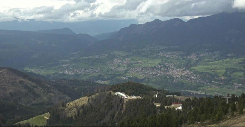 Webcam Альпе-Чермис  - Val di Fiemme