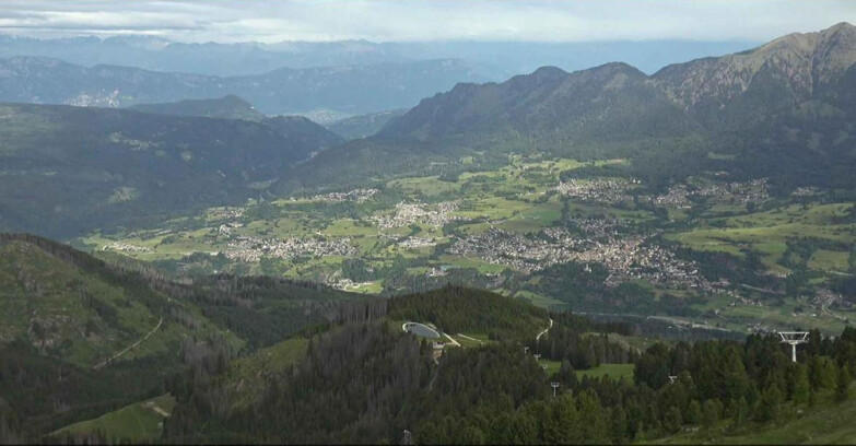 Webcam Alpe Cermis - Bassa Val di Fiemme 