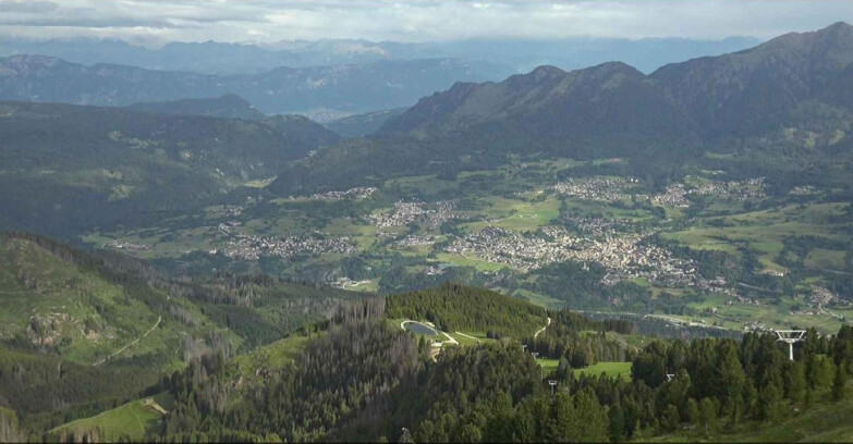 Webcam Alpe Cermis - Bassa Val di Fiemme 