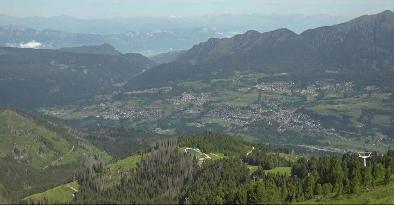 Webcam Alpe Cermis - Bassa Val di Fiemme 