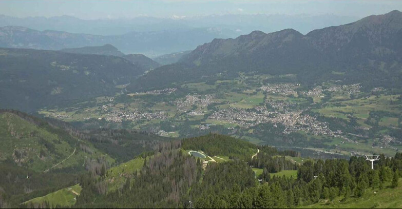 Webcam Alpe Cermis - Bassa Val di Fiemme 