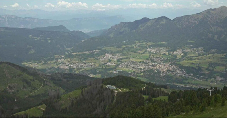 Webcam Alpe Cermis - Bassa Val di Fiemme 