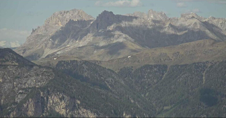 Webcam Alpe Cermis - Il gruppo del Latemar 