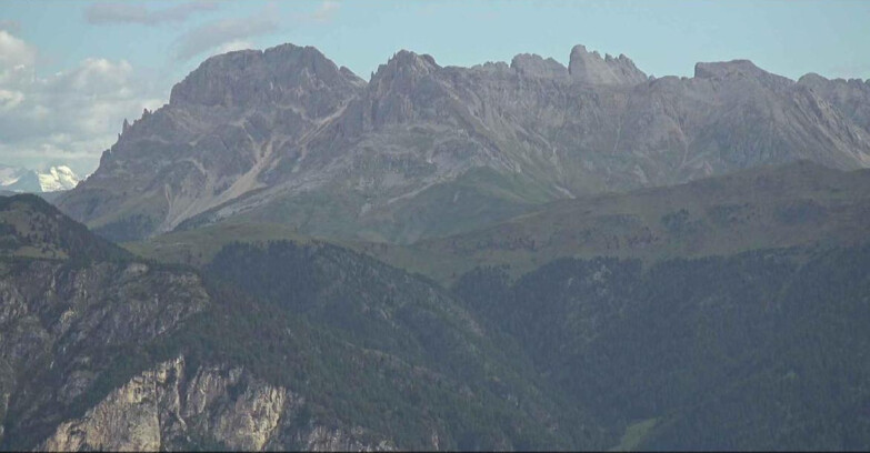 Webcam Alpe Cermis - Il gruppo del Latemar 