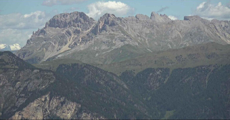 Webcam Alpe Cermis - Il gruppo del Latemar 