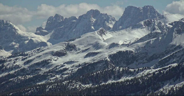 Webcam Alpe-Cermis - Il gruppo delle Pale