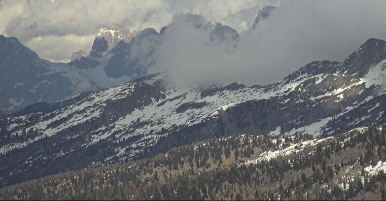 Webcam Alpe Cermis - Il gruppo delle Pale