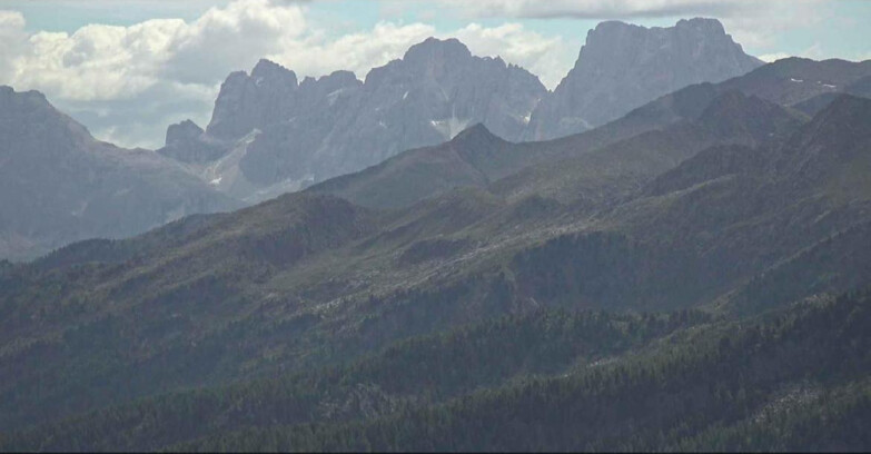 Webcam Alpe Cermis - Il gruppo delle Pale