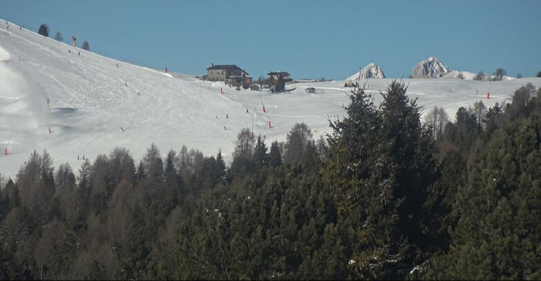 Webcam Bellamonte-Alpe Lusia - Pista Dolomitica