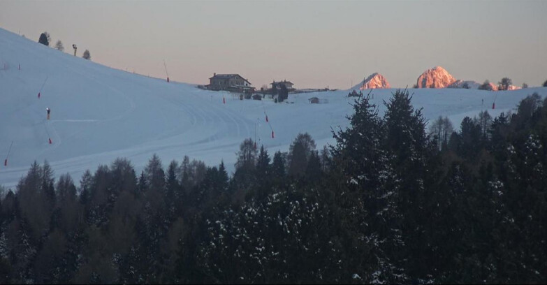 Webcam Bellamonte-Alpe Lusia - Pista Dolomitica