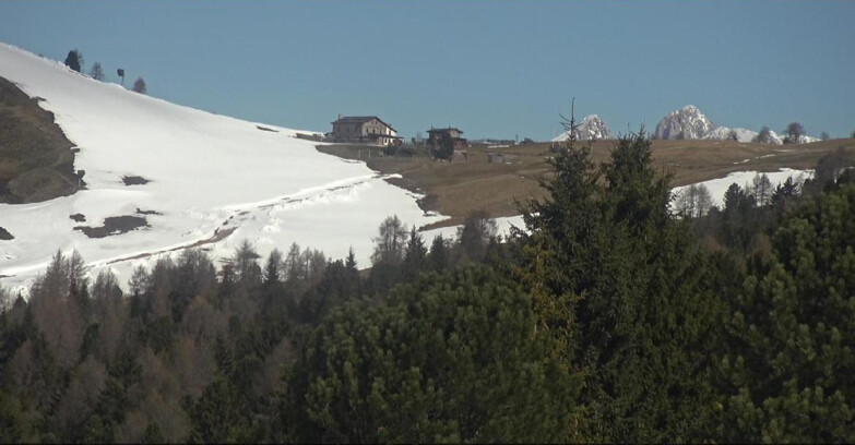 Webcam Белламонте-Альпе-Лусиа  - Pista Dolomitica