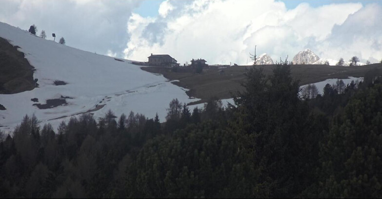 Webcam Белламонте-Альпе-Лусиа  - Pista Dolomitica