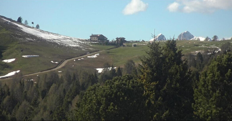 Webcam Bellamonte-Alpe Lusia  - Pista Dolomitica