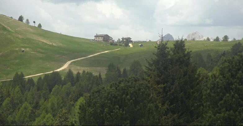Webcam Белламонте-Альпе-Лусиа  - Pista Dolomitica