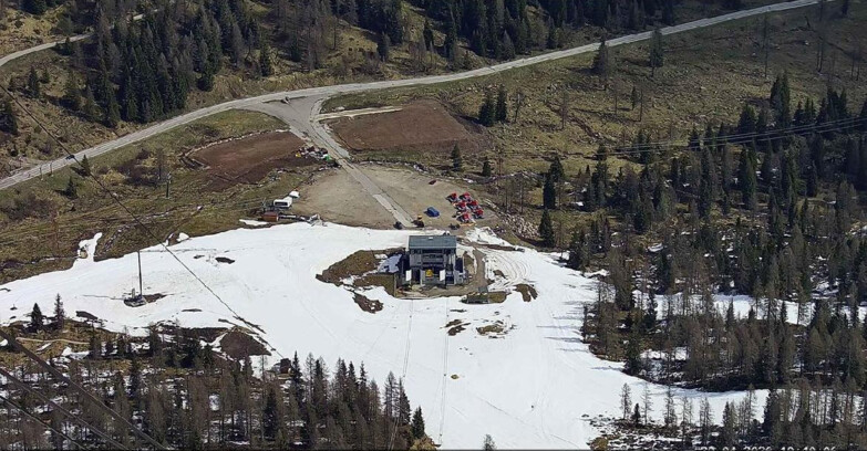 Webcam Пассо Сан-Пеллегрино-Фалькаде  - Panorama N-E