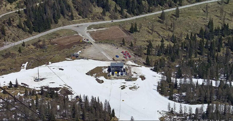 Webcam Пассо Сан-Пеллегрино-Фалькаде  - Panorama N-E