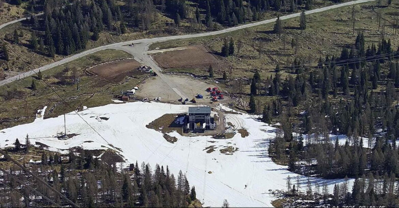 Webcam Passo San Pellegrino-Falcade  - Panorama N-E