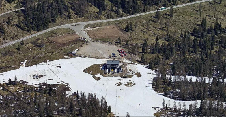 Webcam Passo San Pellegrino-Falcade - Panorama N-E