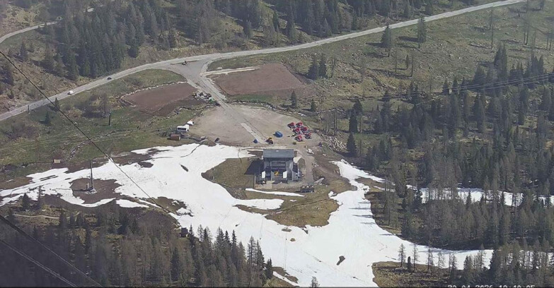Webcam Passo San Pellegrino-Falcade  - Panorama N-E