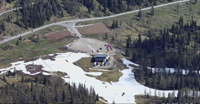 Webcam Passo San Pellegrino-Falcade  - Panorama N-E