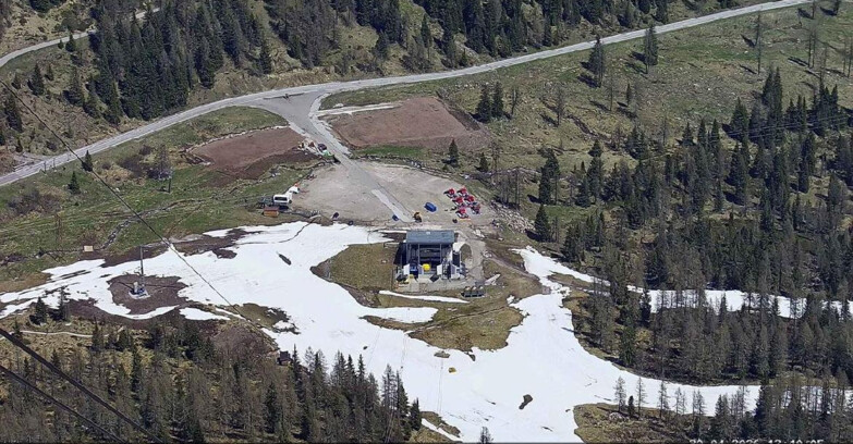 Webcam Passo San Pellegrino-Falcade  - Panorama N-E