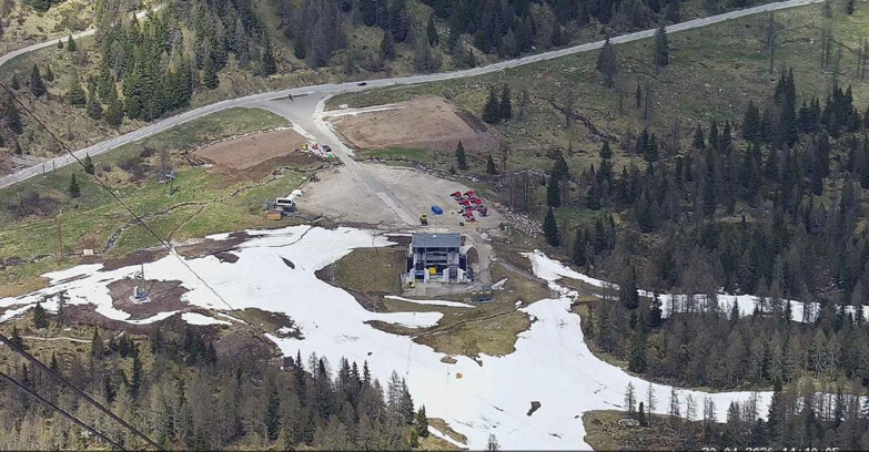Webcam Passo San Pellegrino-Falcade  - Panorama N-E