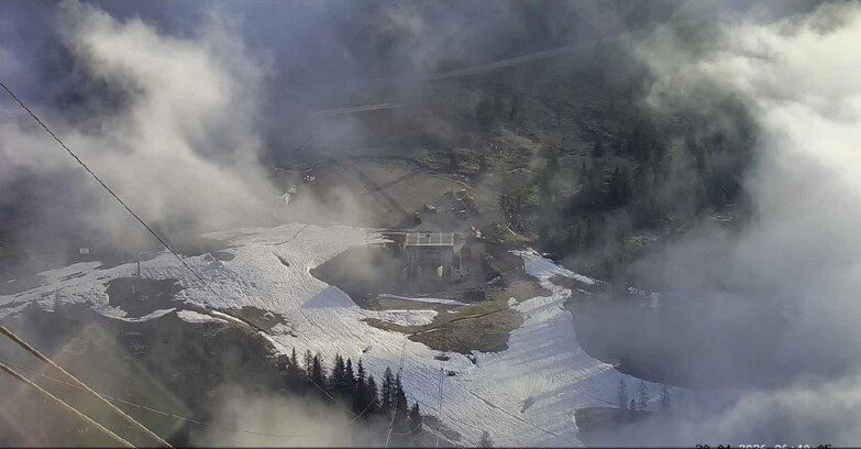 Webcam Passo San Pellegrino-Falcade  - Panorama N-E