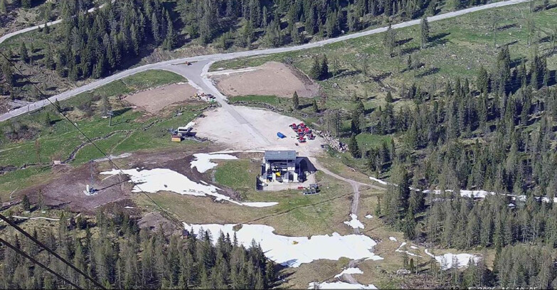 Webcam Passo San Pellegrino-Falcade  - Panorama N-E