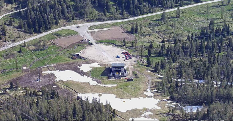 Webcam Passo San Pellegrino-Falcade  - Panorama N-E