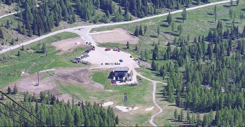 Webcam Passo San Pellegrino-Falcade  - Panorama N-E