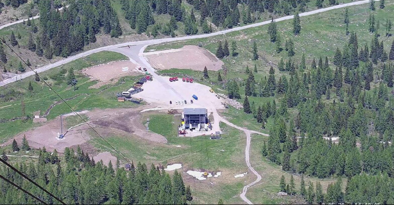 Webcam Passo San Pellegrino-Falcade  - Panorama N-E