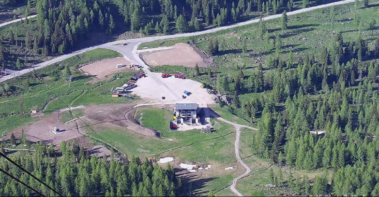 Webcam Passo San Pellegrino-Falcade  - Panorama N-E