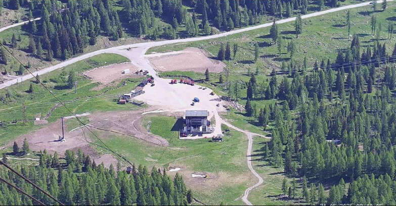 Webcam Passo San Pellegrino-Falcade  - Panorama N-E