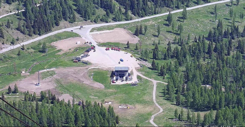 Webcam Passo San Pellegrino-Falcade  - Panorama N-E