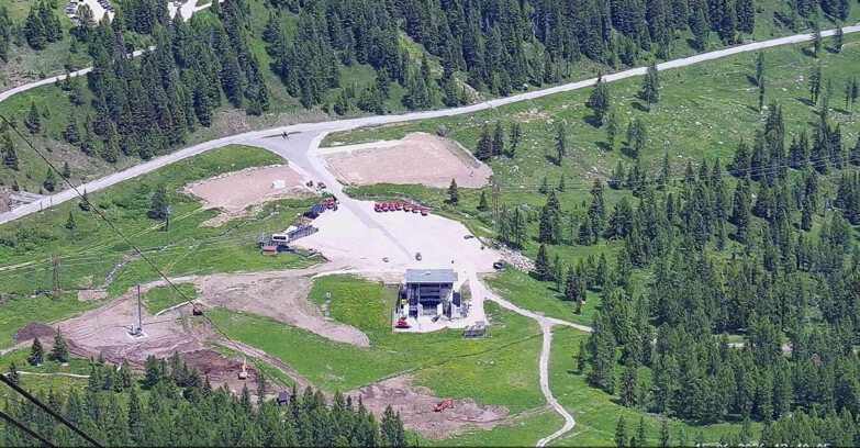 Webcam Passo San Pellegrino-Falcade  - Panorama N-E