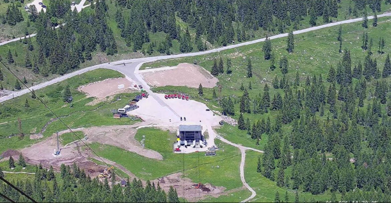 Webcam Passo San Pellegrino-Falcade - Panorama N-E