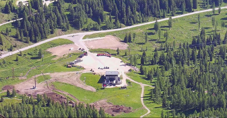 Webcam Passo San Pellegrino-Falcade - Panorama N-E