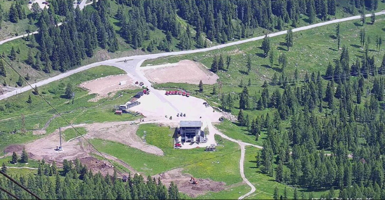 Webcam Passo San Pellegrino-Falcade - Panorama N-E