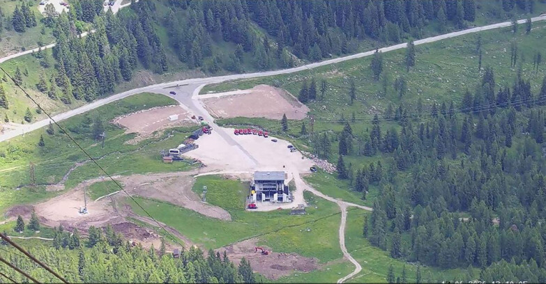 Webcam Passo San Pellegrino-Falcade - Panorama N-E