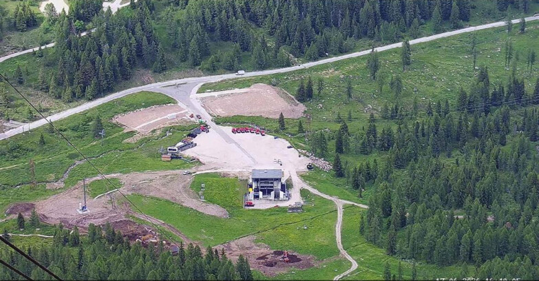 Webcam Passo San Pellegrino-Falcade - Panorama N-E