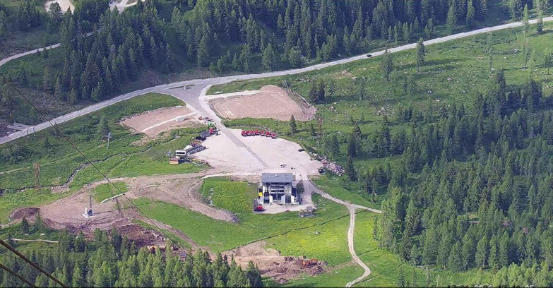 Webcam Passo San Pellegrino-Falcade - Panorama N-E