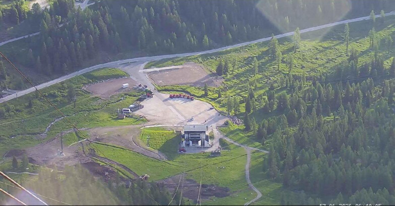Webcam Passo San Pellegrino-Falcade - Panorama N-E