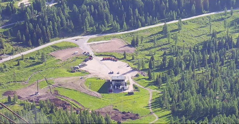 Webcam Passo San Pellegrino-Falcade - Panorama N-E