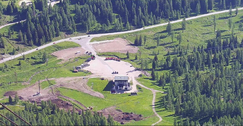 Webcam Passo San Pellegrino-Falcade - Panorama N-E