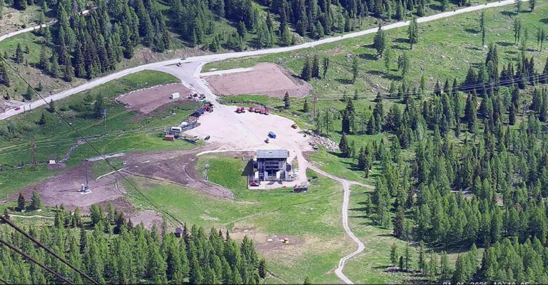 Webcam Passo San Pellegrino-Falcade - Panorama N-E