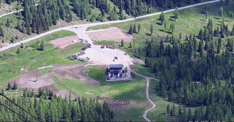 Webcam Passo San Pellegrino-Falcade - Panorama N-E