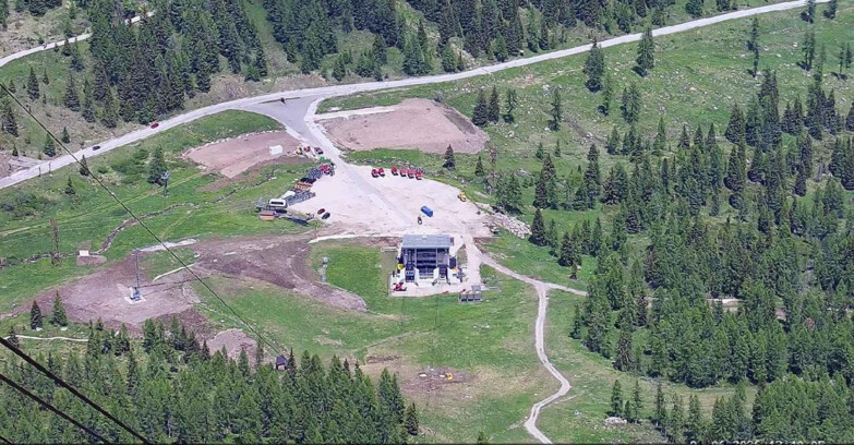 Webcam Passo San Pellegrino-Falcade - Panorama N-E