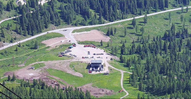 Webcam Пассо Сан-Пеллегрино-Фалькаде  - Panorama N-E